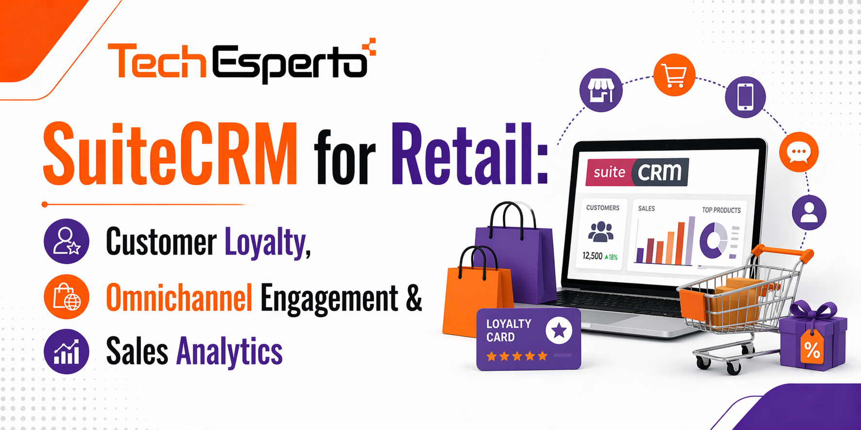 SuiteCRM for Retail – Customer Loyalty CRM for Stores & E-Commerce