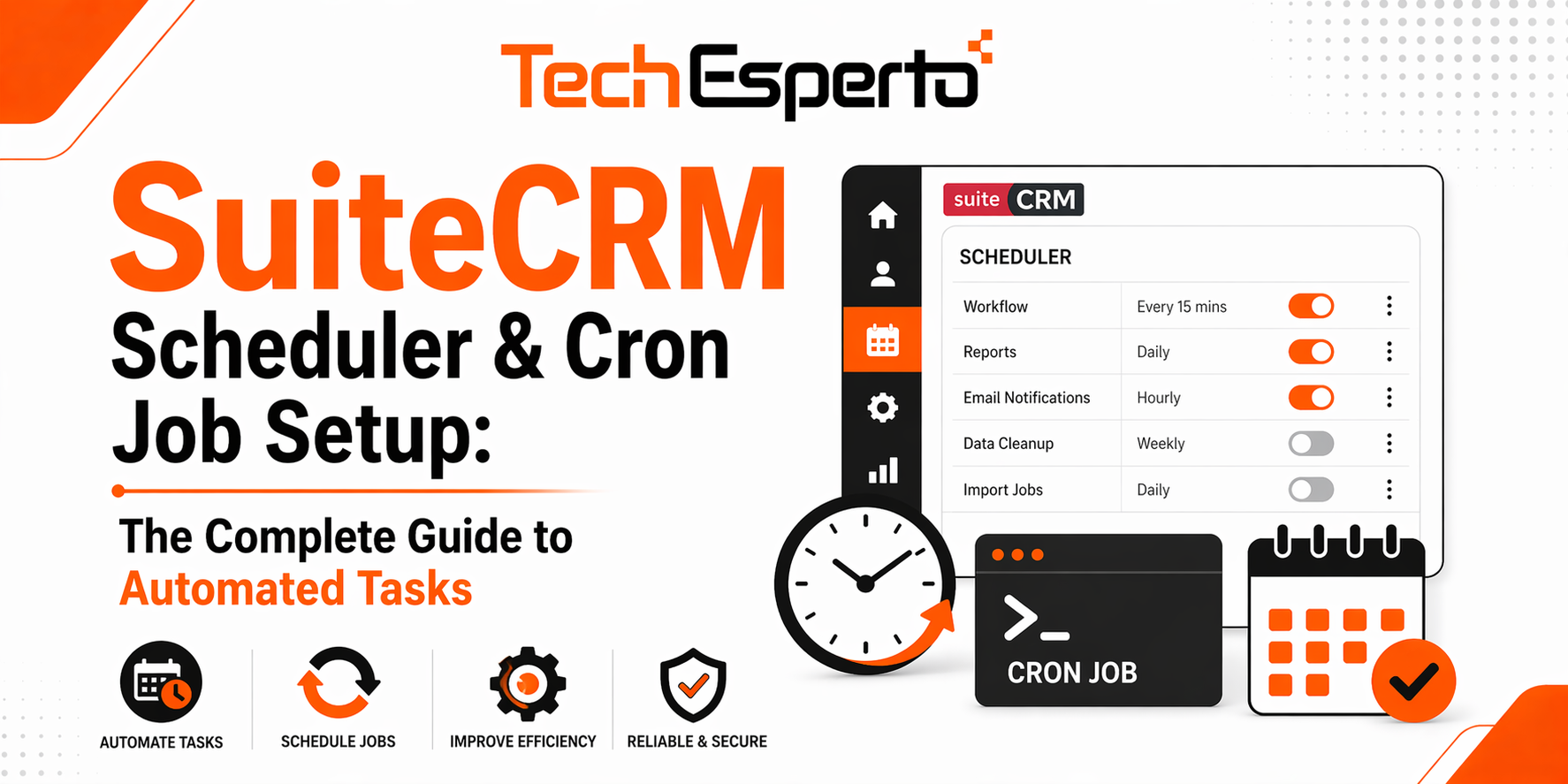 SuiteCRM Scheduler & Cron Setup