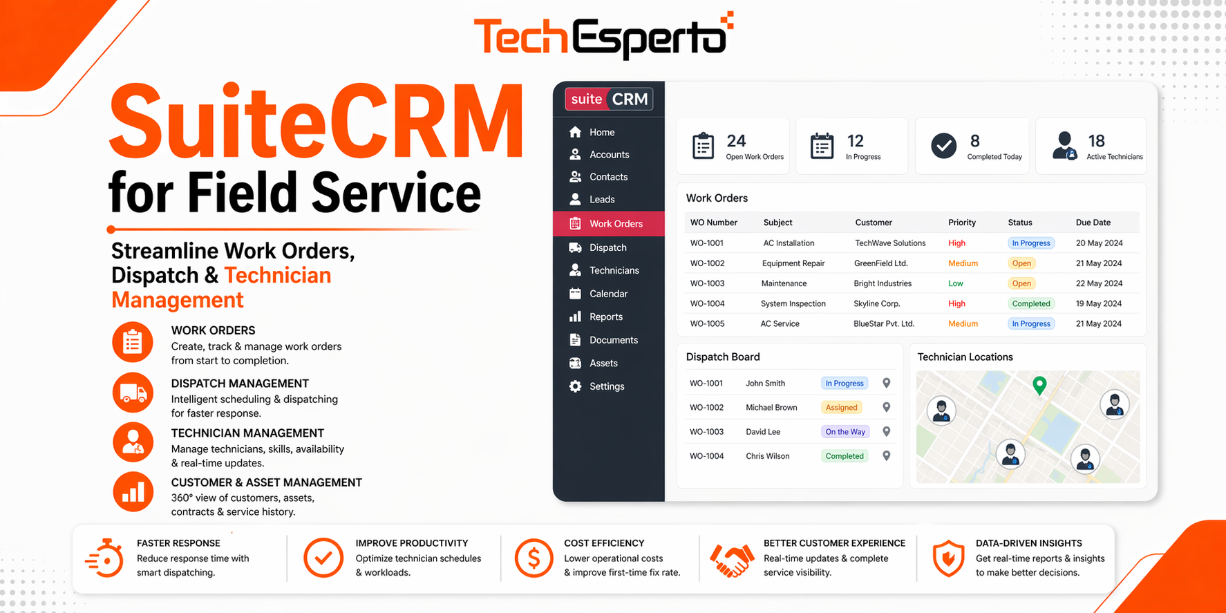 SuiteCRM for Field Service
