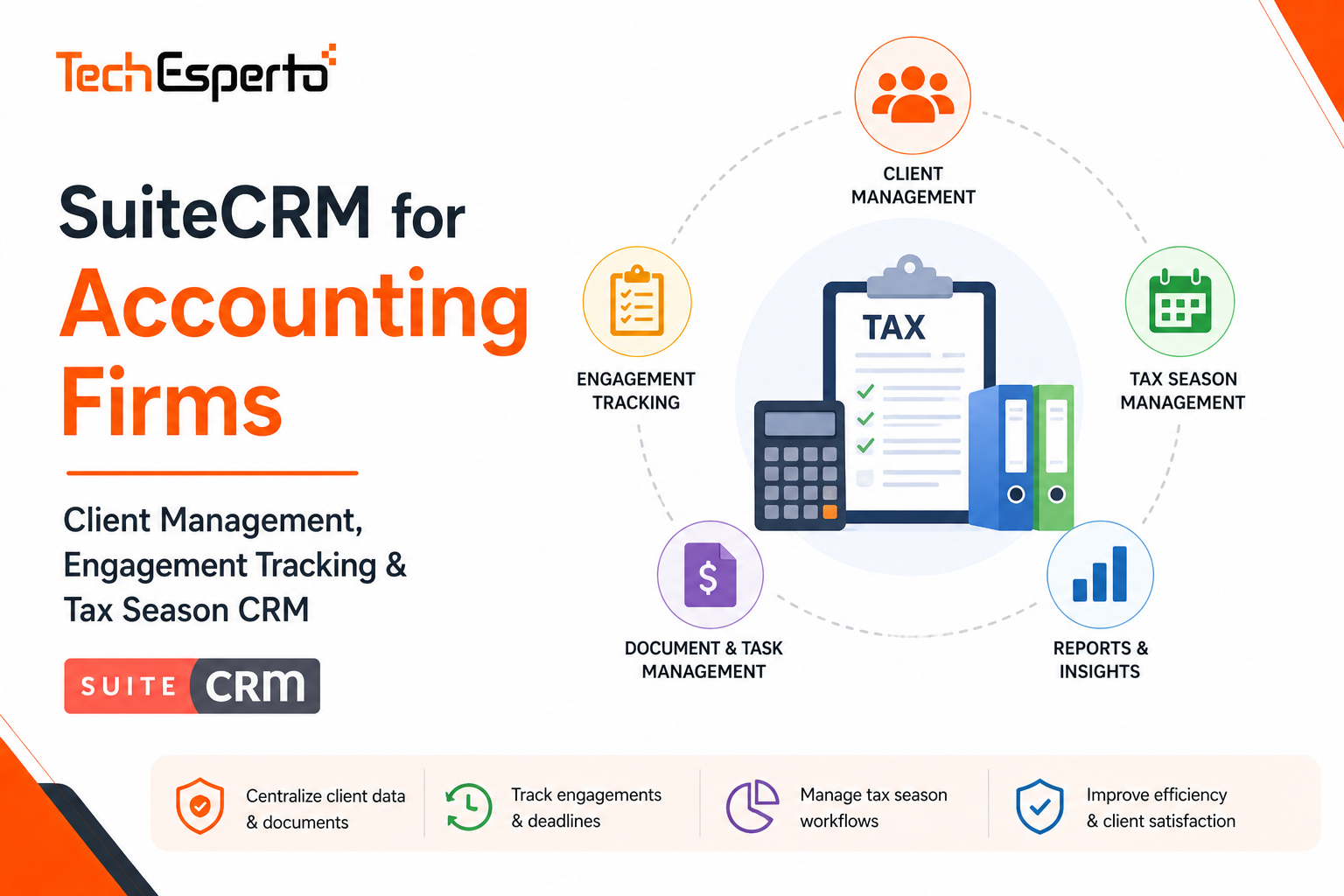 SuiteCRM for Accounting Firms – Client Management & Engagement Tracking CRM
