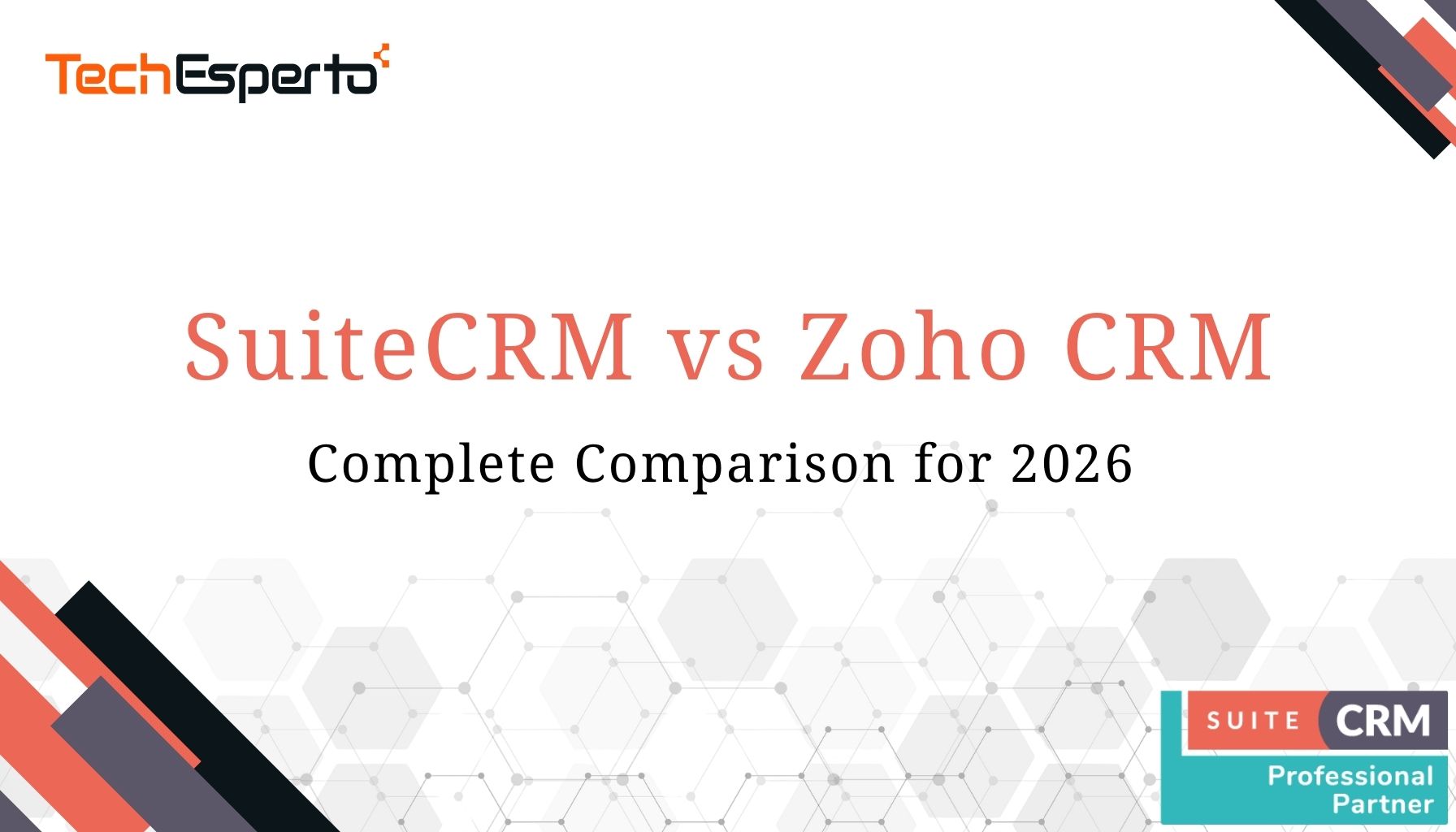 SuiteCRM vs Zoho CRM 2026 – Pricing, Features & Which One Wins